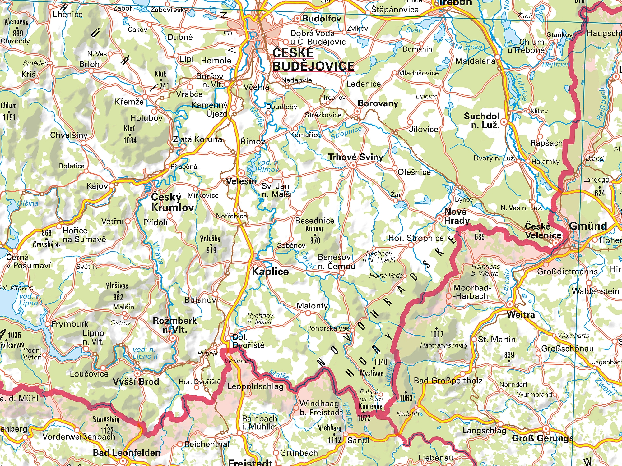 fyzickogeografická mapa čr ČÚZK: Geoportál fyzickogeografická mapa čr